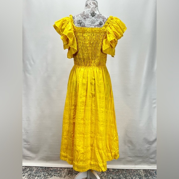 Banana Republic Sunlit Yellow Midi Dress - Picture 9 of 15